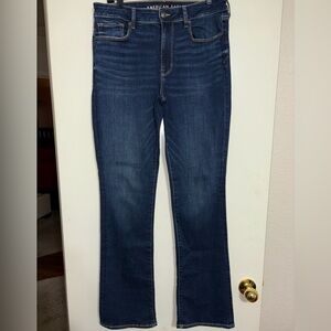 American Eagle Outfitters Women's High Rise Skinny Kick 12L